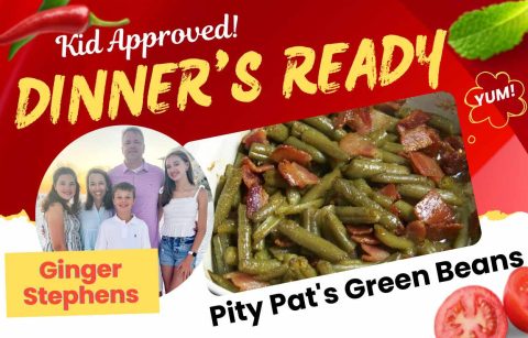 Dinners Ready pity pats green beans AOP April 2023