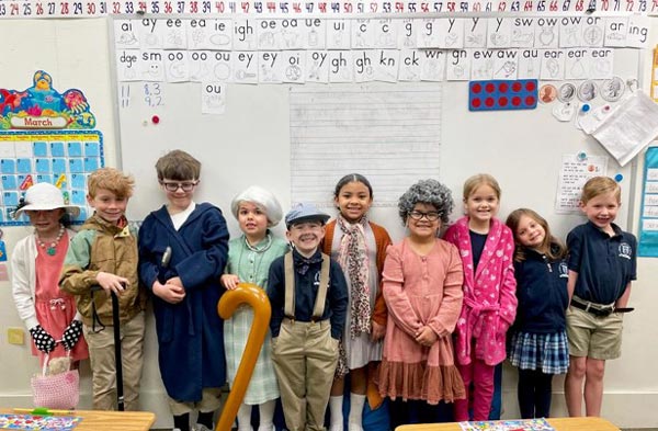 100 Days of School Celebrated at Auburn Classical Academy
