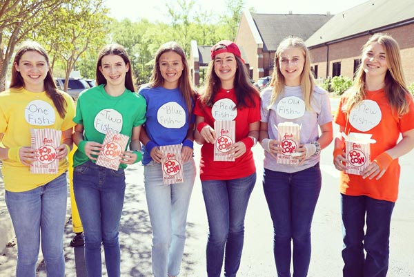 Trinity Christian School Dresses up as Book Characters