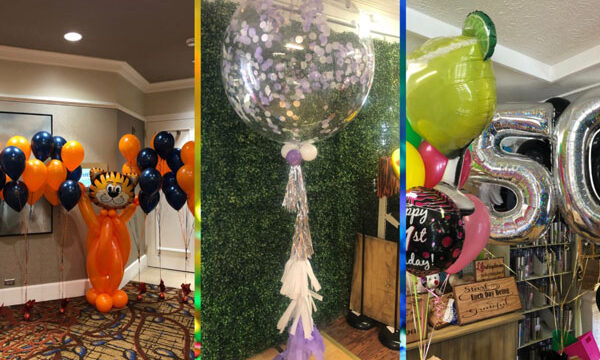 Check It Out Balloons and Flowers